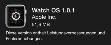 Apple Watch Update